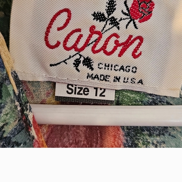 🔥Vintage CARON Floral Dress🔥 - Picture 2 of 2